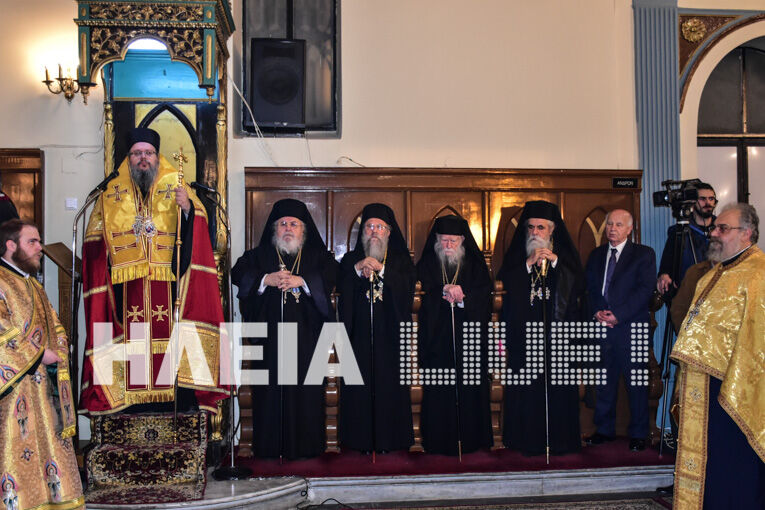 Ο ΣΕΒΑΣΜΙΩΤΑΤΟΣ ΠΟΙΜΕΝΑΡΧΗΣ ΣΤΟΝ ΠΥΡΓΟ ΓΙΑ ΤΟΝ ΕΣΠΕΡΙΝΟ ΤΟΥ ΑΓ. ΧΑΡΑΛΑΜΠΟΥΣ